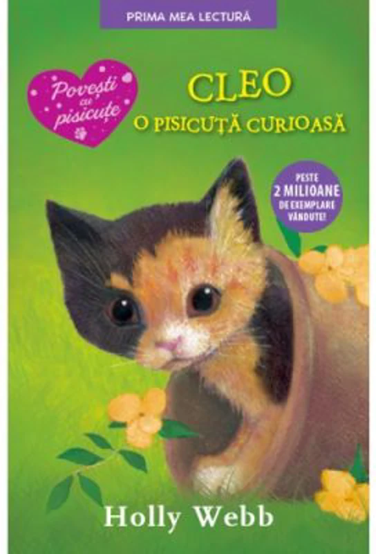 Cleo, o pisicuta curioasa. Prima mea lectura