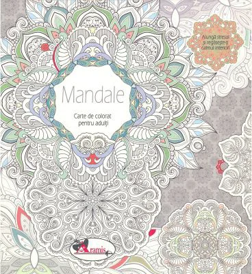 Mandale - Carte de colorat pentru adulti