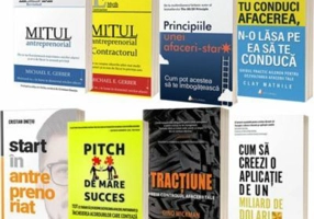 Pachet format din 8 carti Antreprenorial