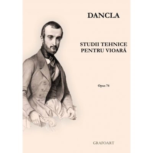 Studii tehnice pentru vioara. Opus 74 - Dancla