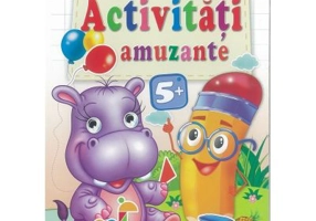 Hipopotamul-Activitati amuzante 5+ cu 47 autocolante