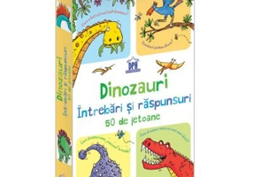 Dinozauri. Intrebari si raspunsuri. 50 de Jetoane