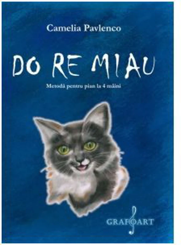 DO RE Miau. Metoda pentru pian la 4 maini