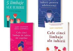 Pachet de 4 carti, autor Gary Chapman. Cele cinci limbaje