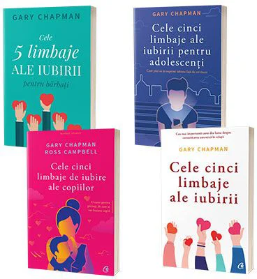 Pachet de 4 carti, autor Gary Chapman. Cele cinci limbaje