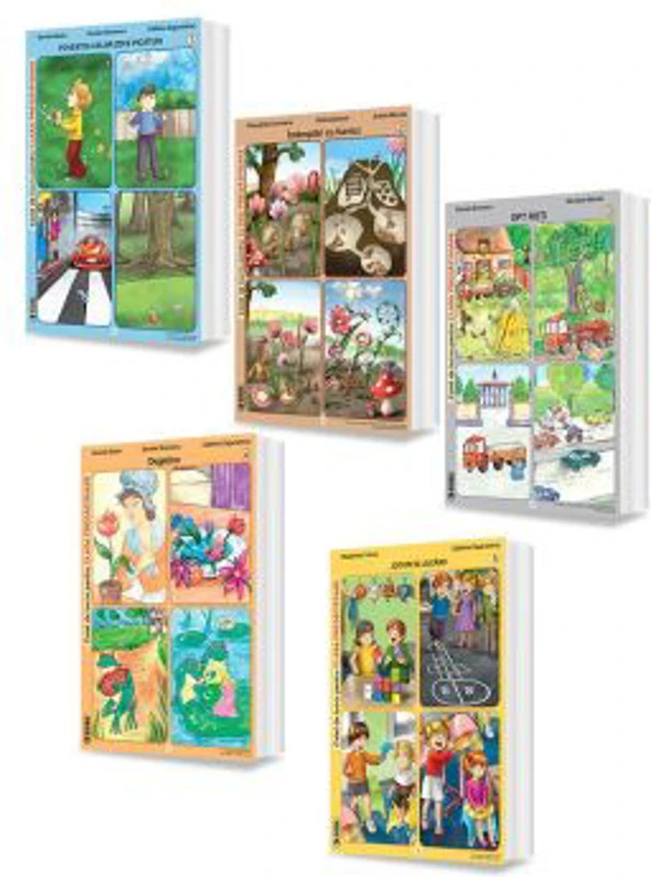 Set de 5 caiete, pentru clasa pregatitoare, semestrul 1