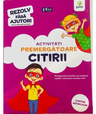 Activitati premergatoare citirii 4-6 ani. Rezolv fara ajutor!