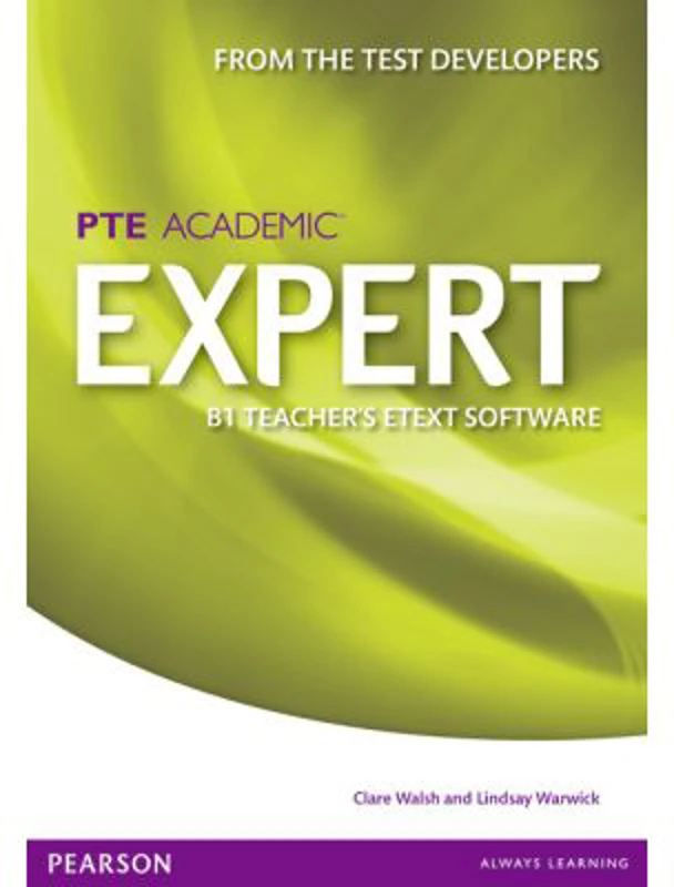 Expert Pearson Test of English Academic B1 Teacher's eText ActiveTeach disc