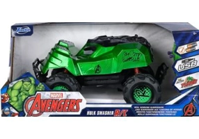 Masinuta cu telecomanda Marvel RC Hulk Smasher, JadaToys