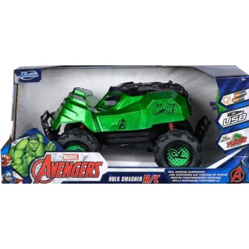 Masinuta cu telecomanda Marvel RC Hulk Smasher, JadaToys