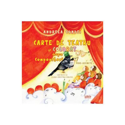 Carte de teatru si colorat despre compozitori