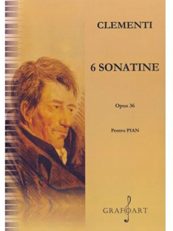 6 sonatine, opus 36 pentru pian - Muzio Clementi