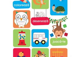 Coloreaza, deseneaza, joaca-te (2 ani+)