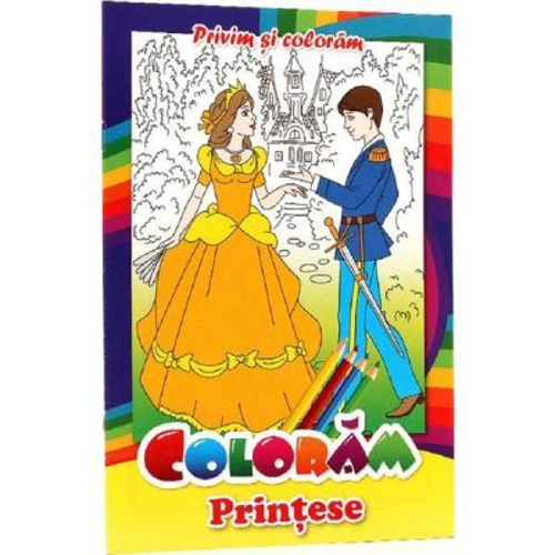 Privim si coloram. Coloram printese