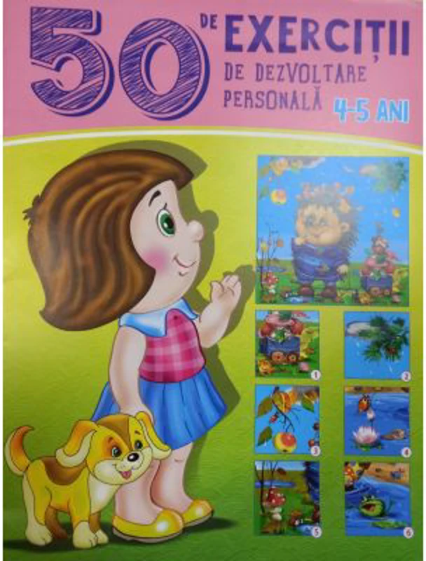 50 de exercitii de dezvoltare personala 4-5 ani - Gheorghe Ghetu