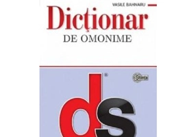 Dictionar de omonime - Vasile Bahnaru