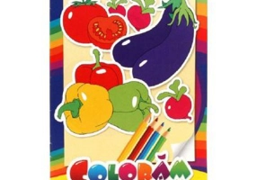 Privim si coloram. Coloram legume