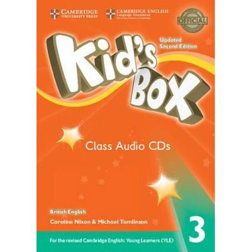 Kid's Box Level 3 Class Audio CDs (3) 2ed.
