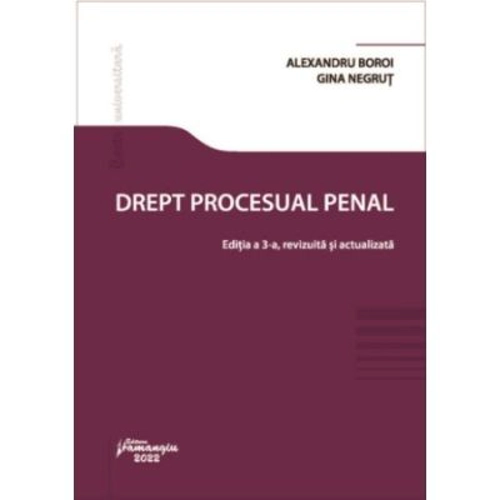 Drept procesual penal. Editia a 3-a