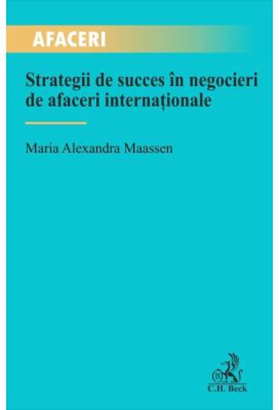 Strategii de succes in negocieri de afaceri internationale