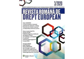Revista Romana de Drept European nr. 3/2020 - Andrei Popescu