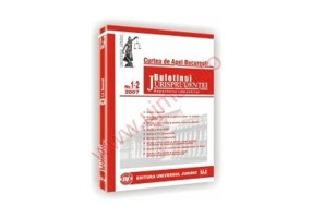 Buletinul jurisprudentei nr. 1-2/2007. Curtea de Apel Bucuresti