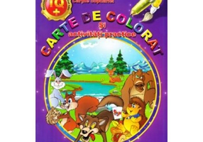 Carte de colorat si activitati practice - Animale salbatice