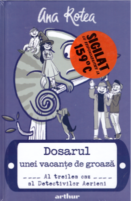 Dosarul unei vacante de groaza. Al treilea caz al Detectivilor Aerieni
