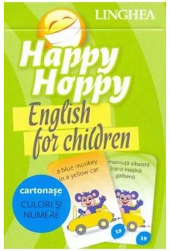 Happy Hoppy. English for children. Culori si numere