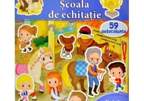 Scoala de echitatie + 59 autocolante