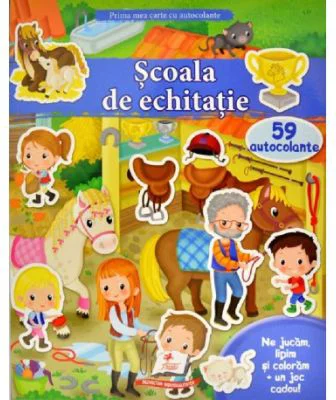 Scoala de echitatie + 59 autocolante