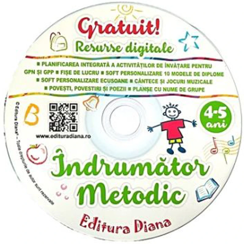 Indrumator metodic 4-5 ani. CD