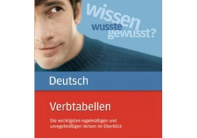 Verbtabellen Deutsch Buch Die wichtigsten regelmassigen und unregelmassigen Verben im Uberblick - Sabine Dinsel, Susanne Geiger