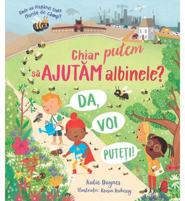 Chiar putem sa ajutam albinele? (Usborne)
