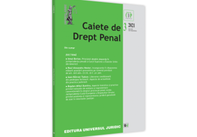 Caiete de drept penal nr. 3/2021 - Florin Streteanu