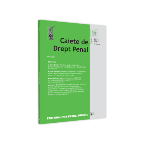 Caiete de drept penal nr. 3/2021 - Florin Streteanu