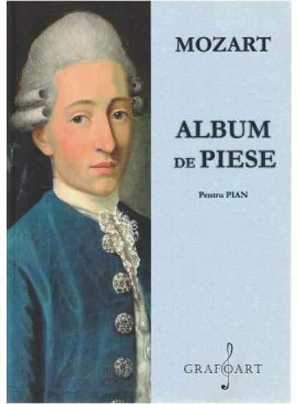 Album de piese pentru pian - Wolfgang Amadeus Mozart