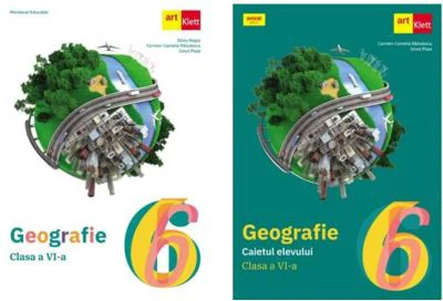 Pachet Geografie. Manualul si caietul elevului clasa a 6-a - Silviu Negut, Carmen-Camelia Radulescu
