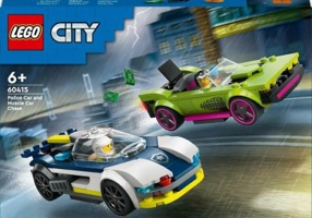 LEGO City. Urmarire cu masina de politie 60415, 213 piese