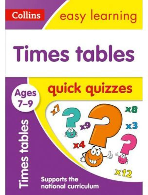 Times Tables. Ages 7-9. Quick Quizzes