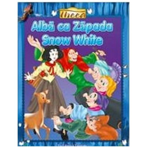 Alba ca zapada. Editie bilingva