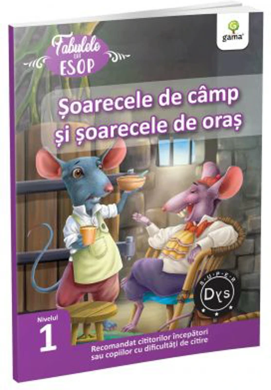 Soarecele de camp si soarecele de oras - Esop