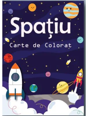 Spatiu. Carte de Colorat