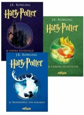 Pachet Harry Potter (volumele 1-3)