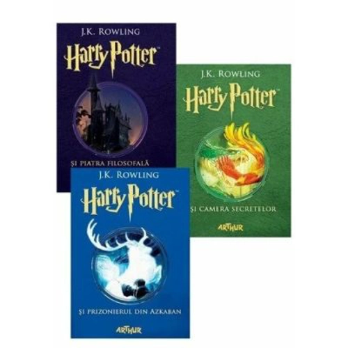 Pachet Harry Potter (volumele 1-3)