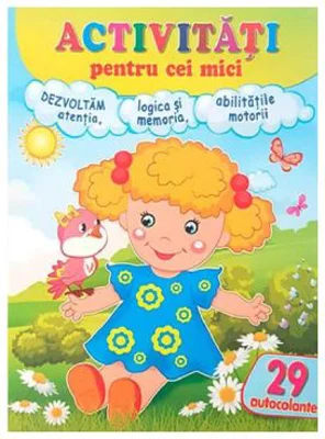 Activitati pentru cei mici. Bebelusul, 29 autocolante