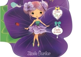 Violeta. Carte de colorat