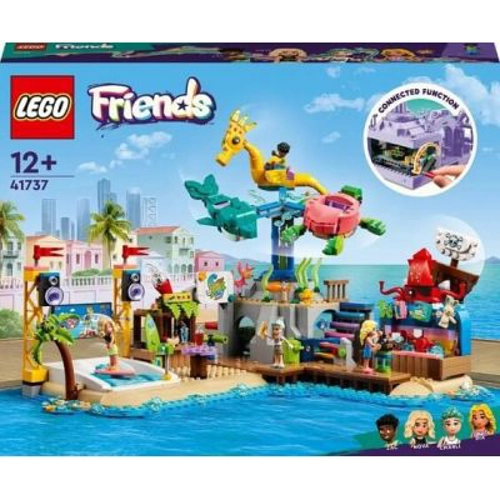 LEGO Friends. Parc de distractii pe plaja 41737, 1348 piese