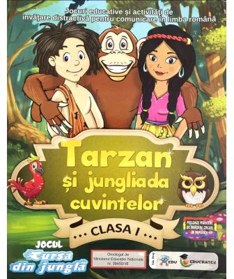Tarzan si jungliada cuvintelor Pachet educational pentru clasa 1