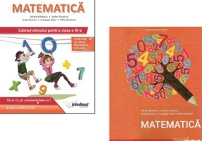 Pachet format din Caietul Elevului si Manual Matematica clasa a 3-a, Mirela Mihaescu, Stefan Pacearca